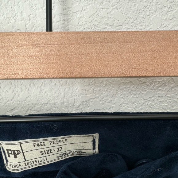 Free People Flare Leg Velvet Pants - Picture 3 of 9